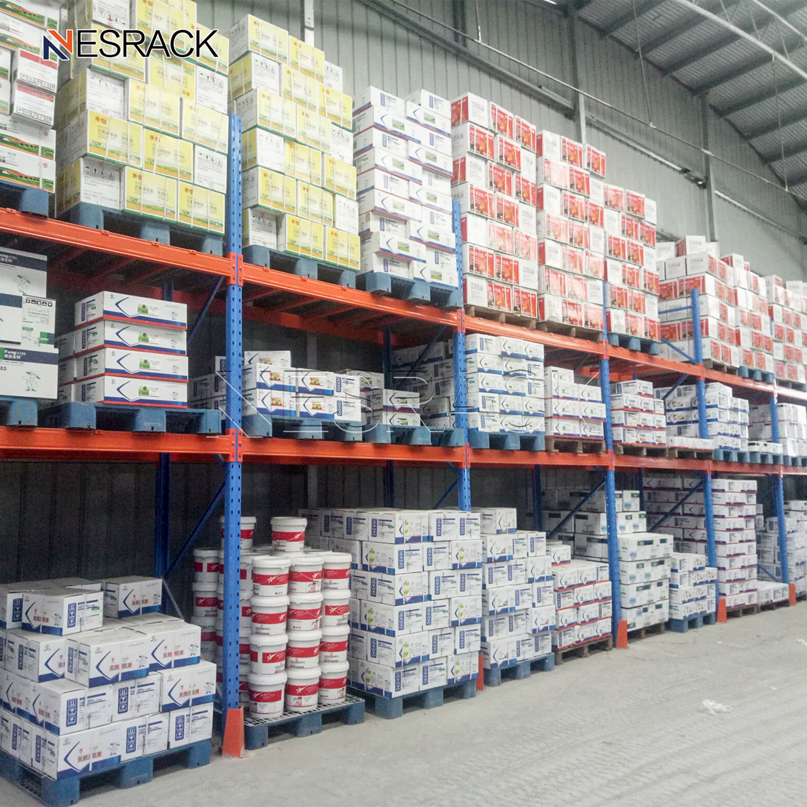 Industrial Storage Racks Heavy Duty Equipment Conventional Pallet Racking Steel Racks For Warehouse