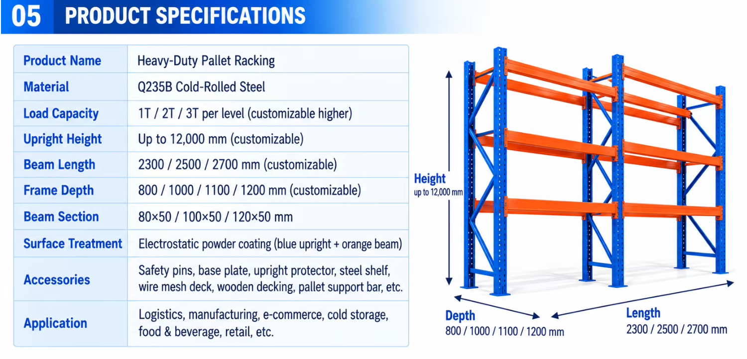Pallet Rack Structure