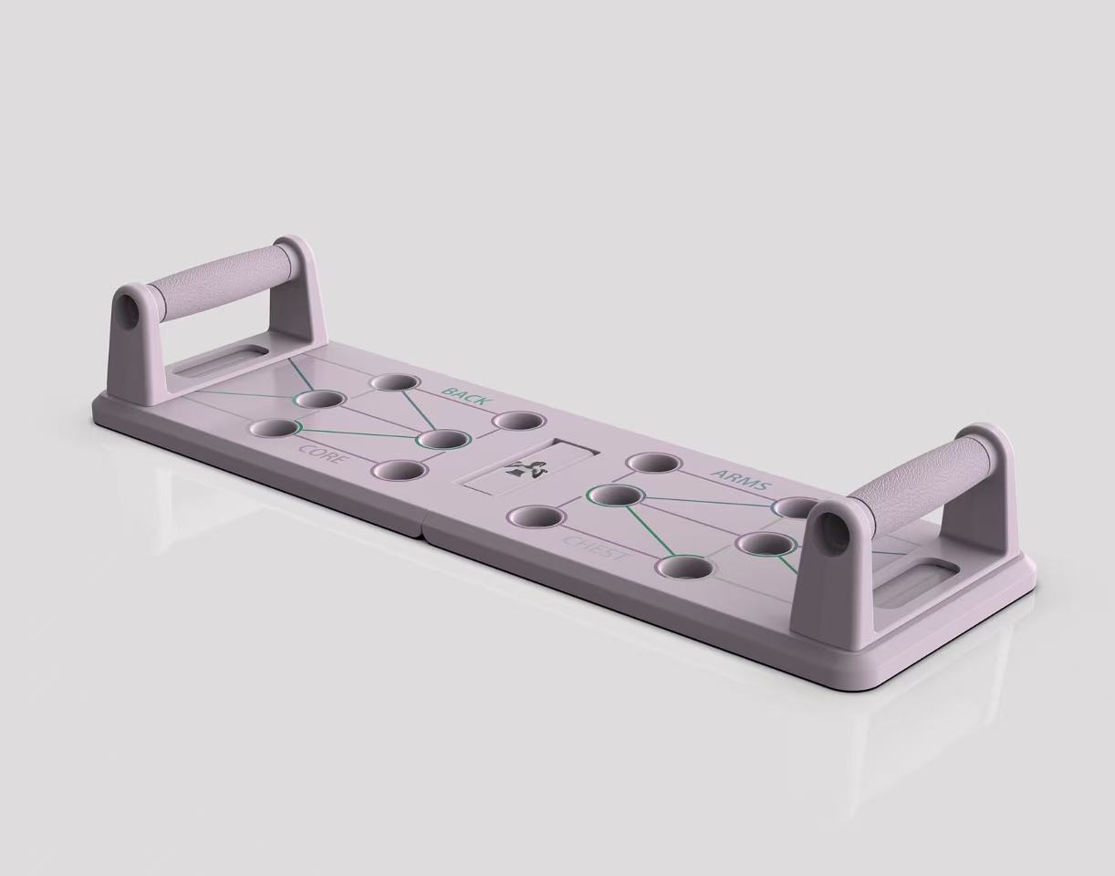 High Performance Portable Purple Non-slip Push Up Rack for Professional Body Shaping Home Fitness Strength Training