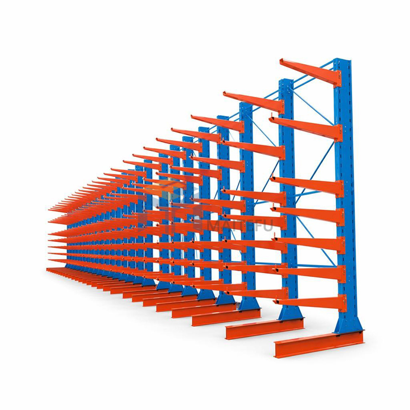 Long Material Storage Cantilever Racking Single/Double Sided Heavy Duty Cantilever Rack