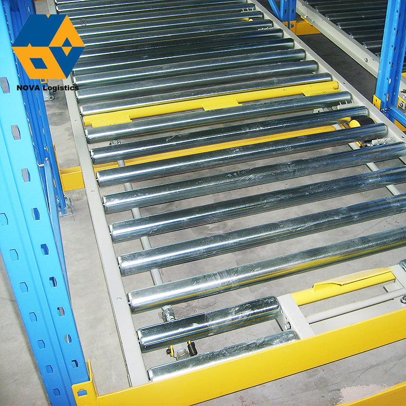 NOVA Cold Room Heavy Duty Steel Rack Logistics Equipment Warehouse Gravity Pallet Flow Racking