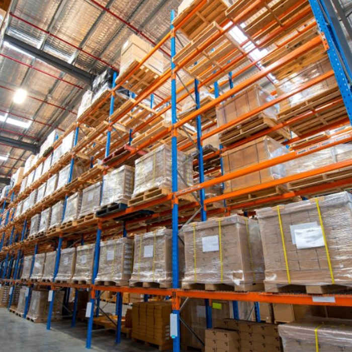 Heavy Duty Boltless Shelving Industrial Metal Racking System Steel Warehouse Rack Shelf for Selective Pallet Storage
