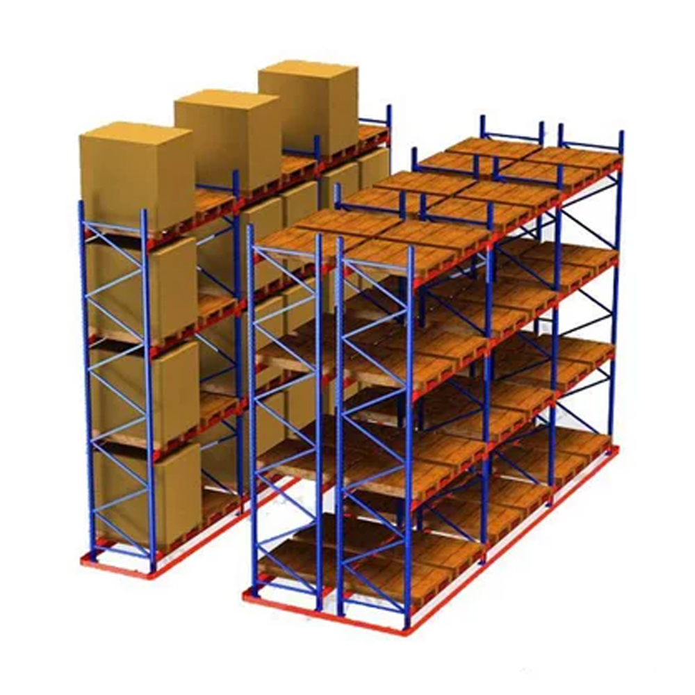 Heavy-Duty 2000KGS Large Capacity Warehouse Storage Pallet Rack Shelving Unit Each Layer Stacking Racks &amp; Shelves