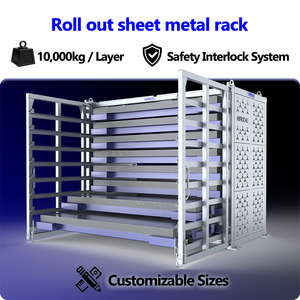 CE Certified Warehouse Storage Racks Steel Pallet Rack Heavy Duty Cargo Shelving System