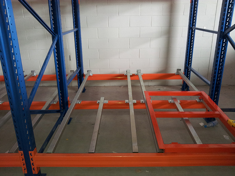 Push Back Racking Warehouse 1