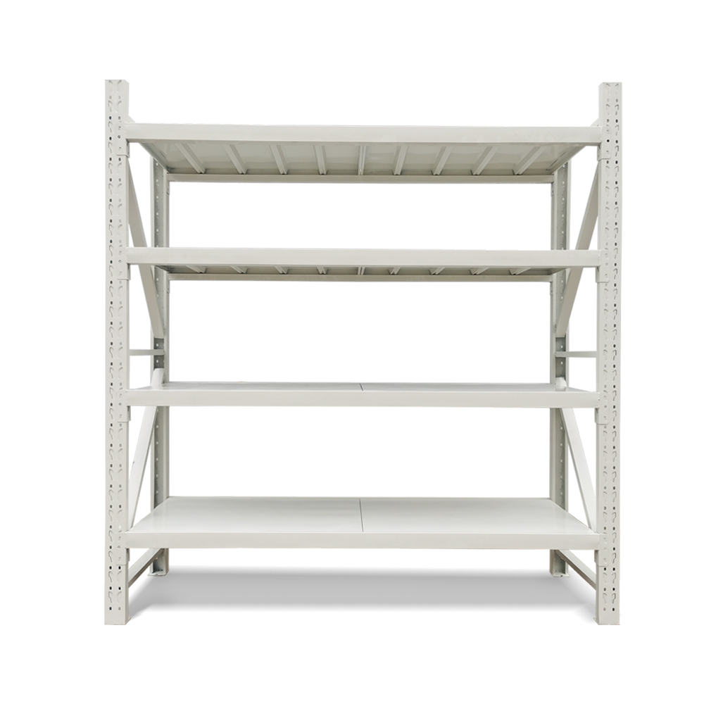 High Quality Medium Duty Steel Storage Racks Heavy Duty Cantilevered Garage Shelving Powder Coating for Warehouse Adjusted