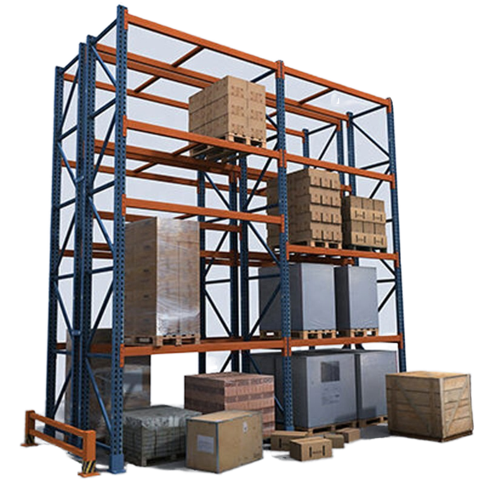Peterack PT-HD Heavy Duty Steel Adjustable Multi-Level Pallet Shelving with Epoxy Powder Coating and Corrosion Protection