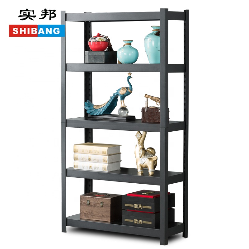 Shibang 5 Layers 150KG Load Warehouse Wire Storage Shelf Goods Steel Rack &amp; Shelving