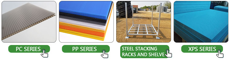 Industrial Sheets and Racks Selection