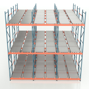 Gravity Pallet Flow Rack Shelf Heavy Duty Selective Rack