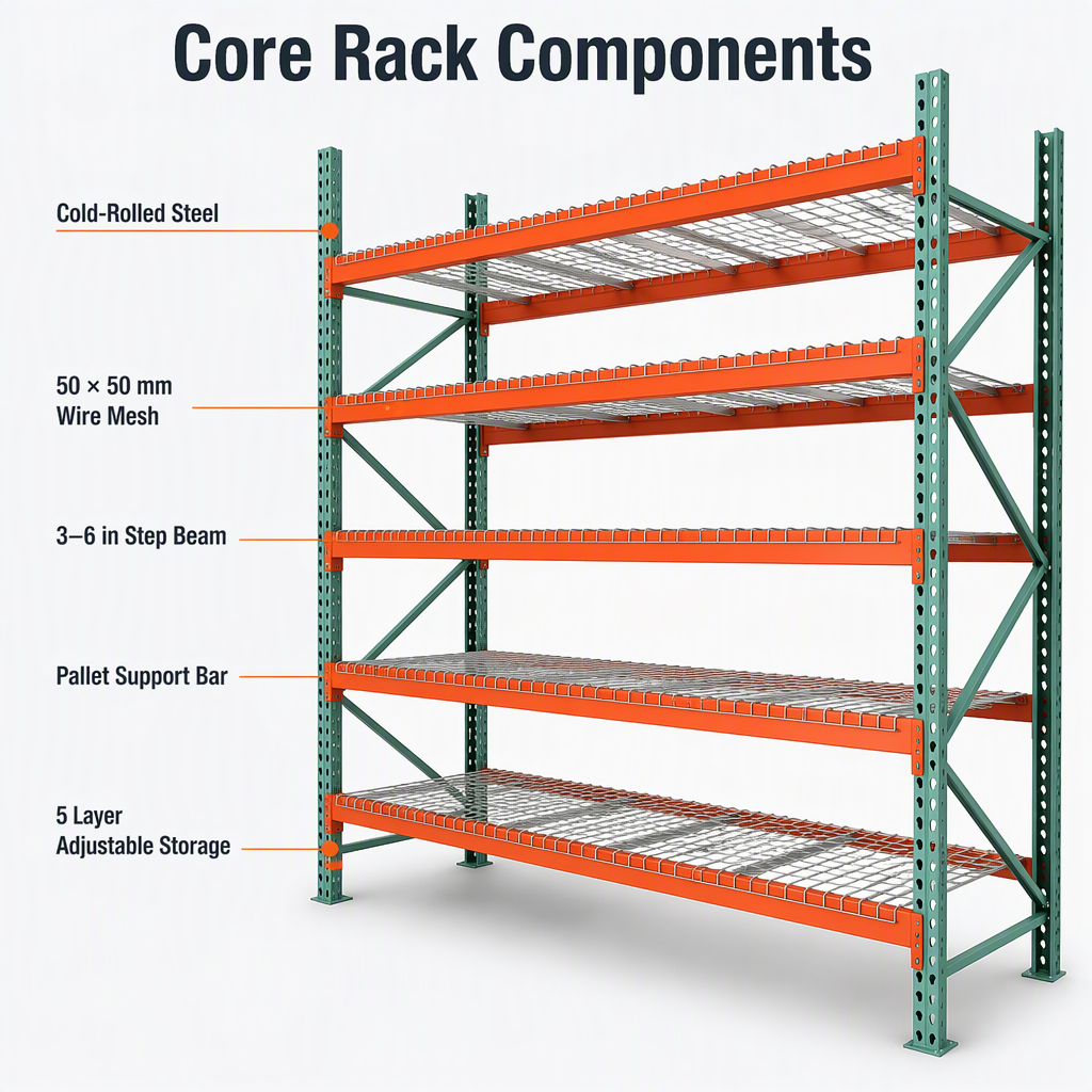 Teardrop Pallet Rack Structural Specifications