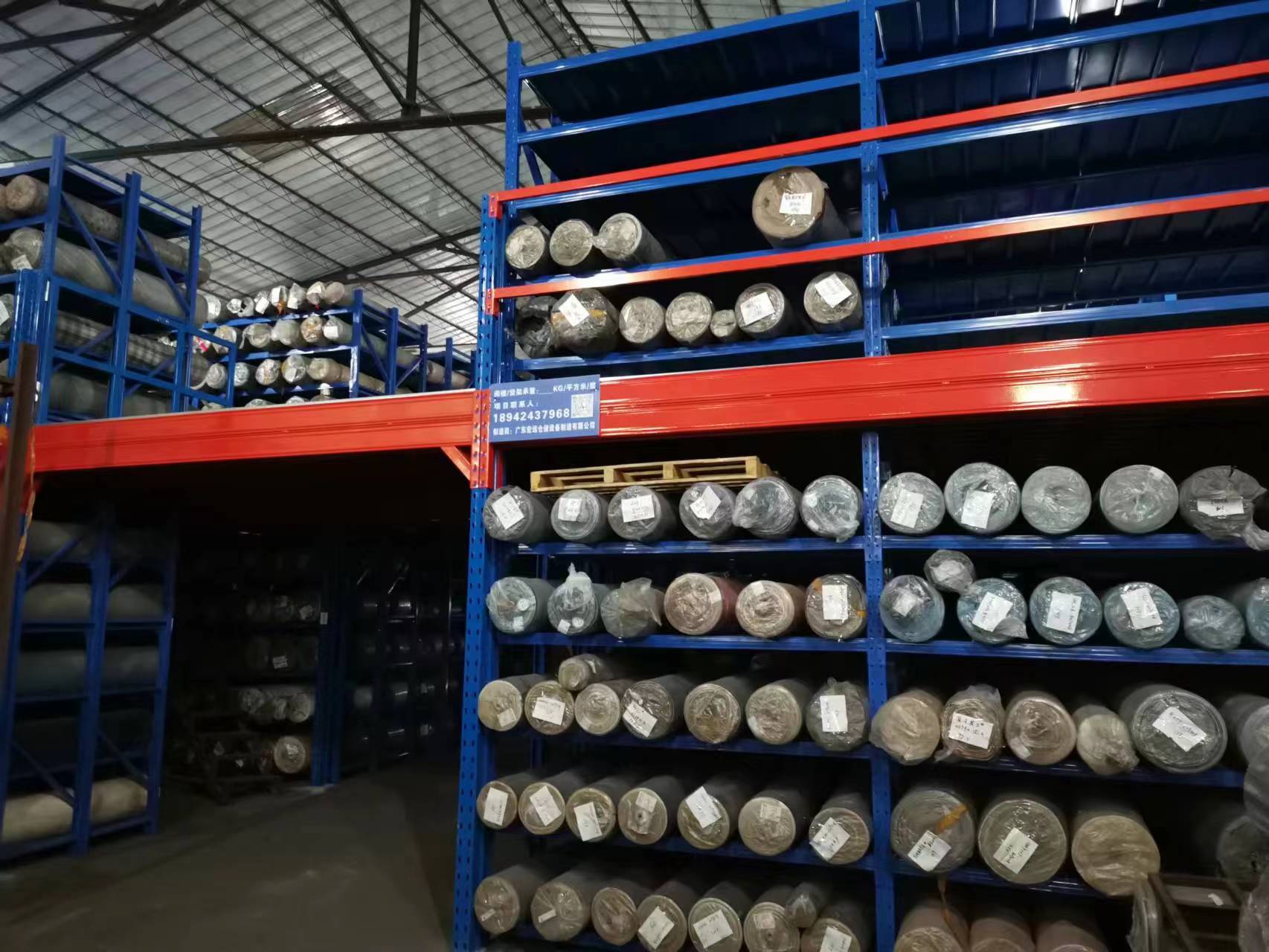 Steel Boltless Heavy Duty Rack System with Corrosion Protection for Warehouse Storage