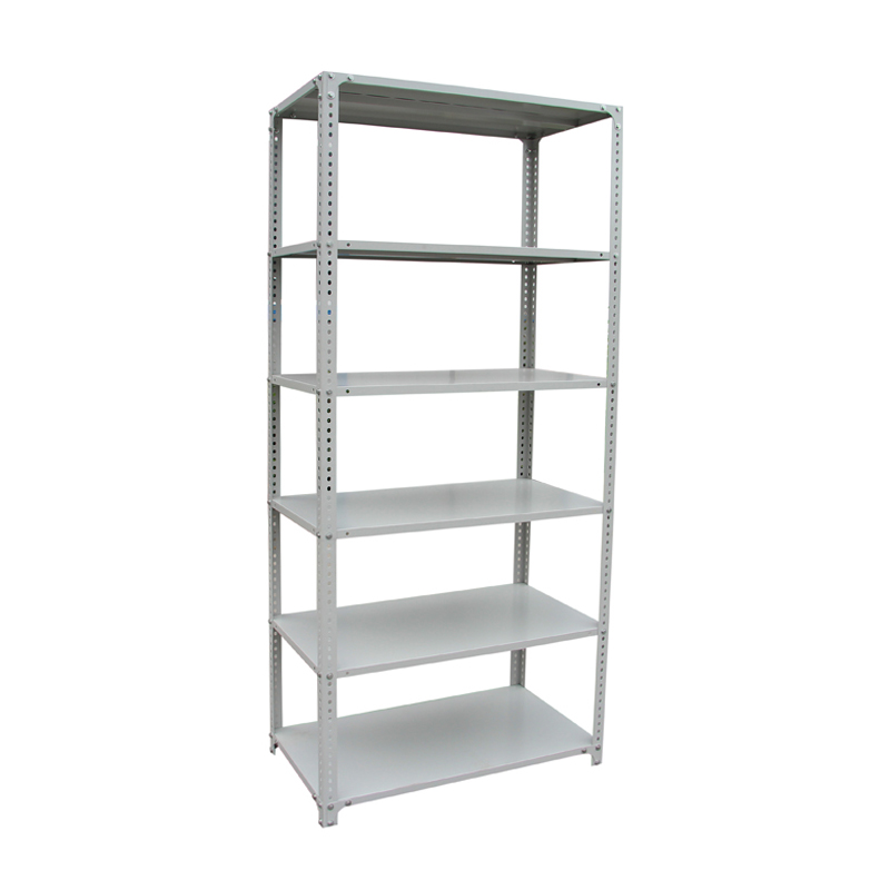 Angle Factory Direct Price Light Duty Office Slotted Angle Shelving Rivet Shelf Metal Warehouse Rack Storage Steel