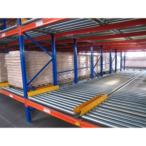 Q235 Steel 2000kg Capacity FIFO High Density Gravity Pallet Flow Rack