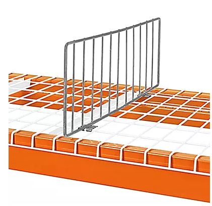 Pallet Racking Divider  Pallet Rack Wire Deck Divider