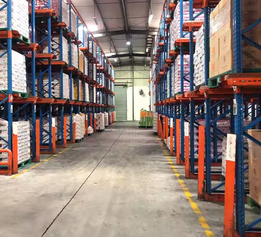 Warehouse Pallet Storage Setup