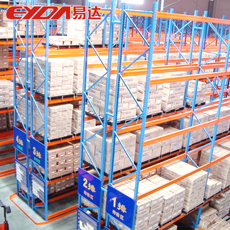 Standard Steel Heavy Duty Warehouse Pallet Rack Assembly With Corrosion Protection And Electrostatic Powder Coating