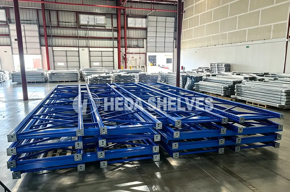 Upright frame base plate anchoring and laser leveling