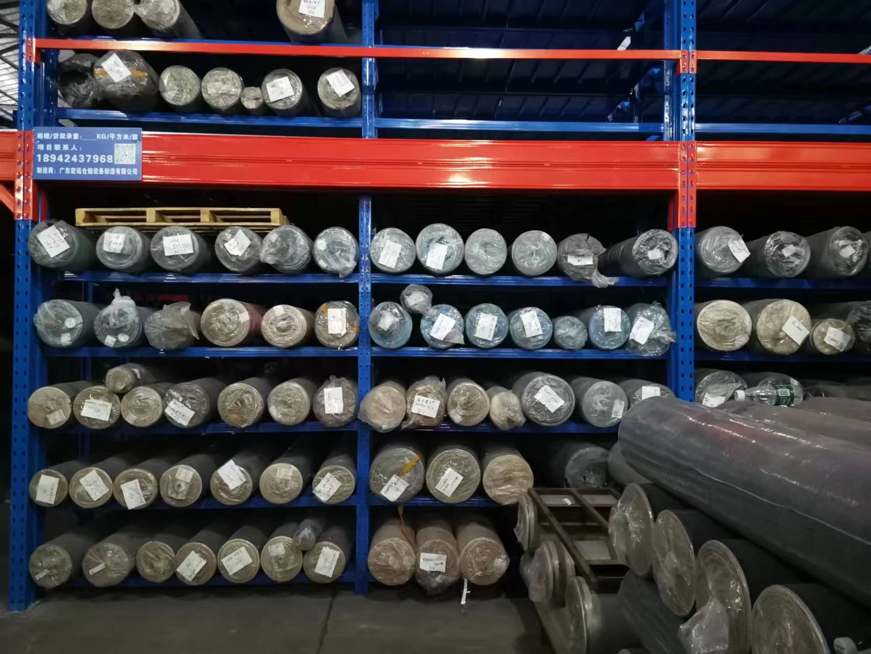 Steel Boltless Heavy Duty Rack System with Corrosion Protection for Warehouse Storage