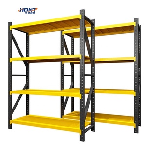4 Tier Metal Storage Shelf Rack Boltless Assembly